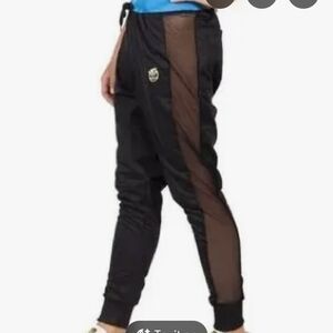 Adidas Originals X Rita Ora Mesh Paneled Joggers, Sz M